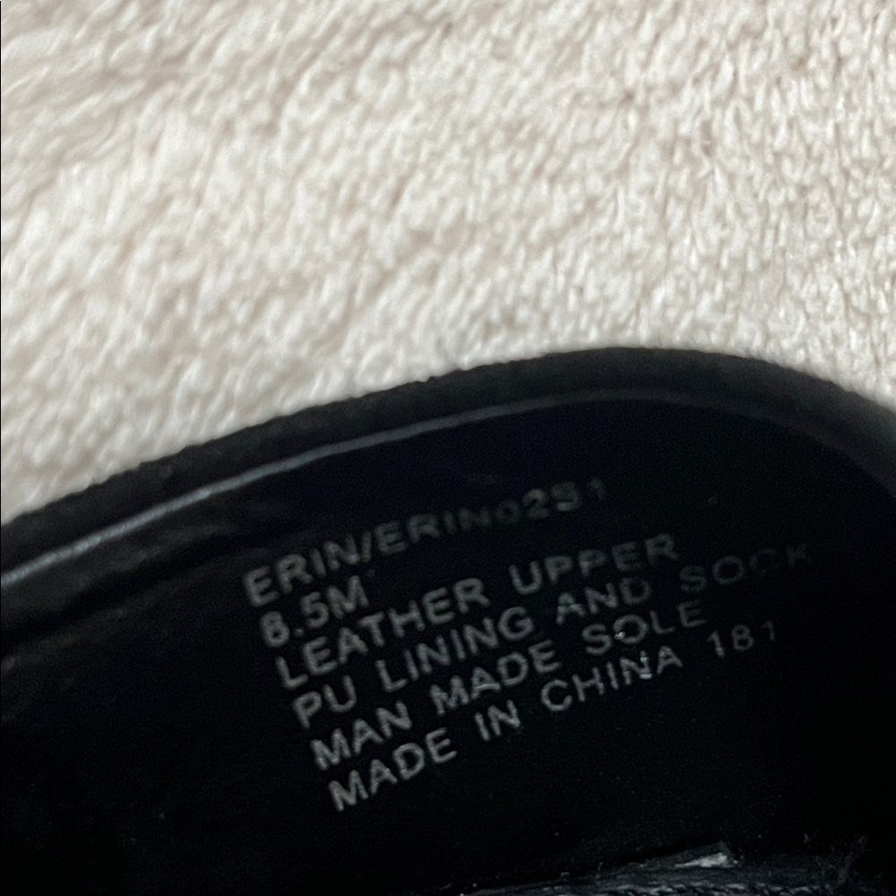 Black Suede “Erin” Steve Madden Heels Sandals Mules sz 8.5 New - Picture 9 of 11